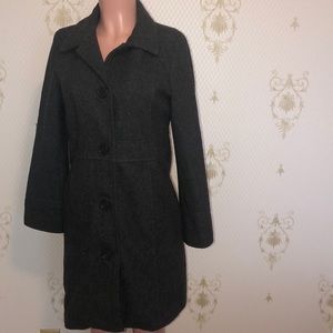 Gray 🧥Wool Trench Coat 🧥